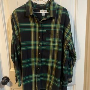 Old Navy Plaid Long Sleeve Shirt